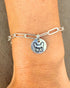 Pulsera Chain Acero Blanco